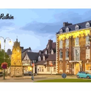 Ruthin A4 Print