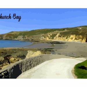 Church Bay A4 Print