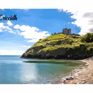 Criccieth A4 Print