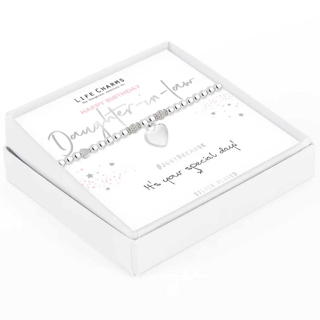 Life Charms Bracelet Daughter-In-Law