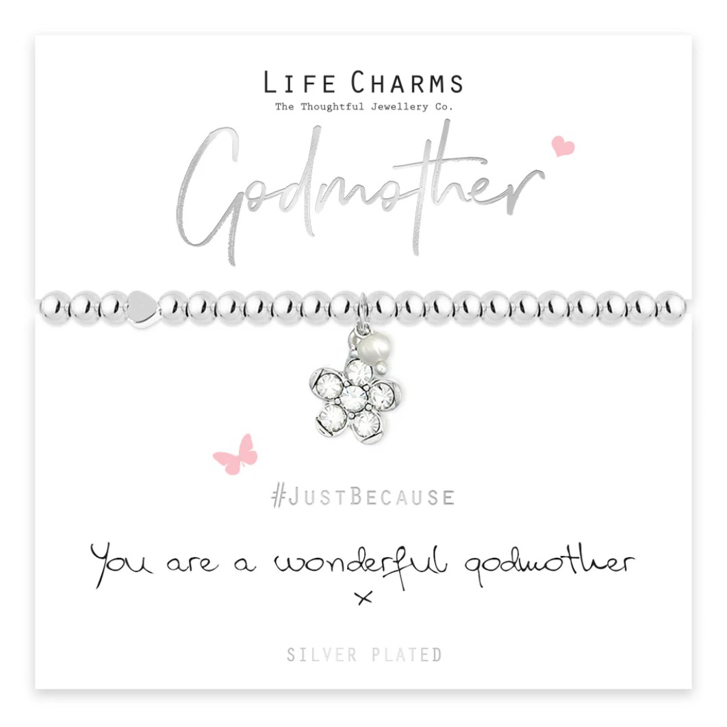 Life Charms Bracelet God Mother
