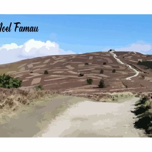 Moel Famau A4 Print