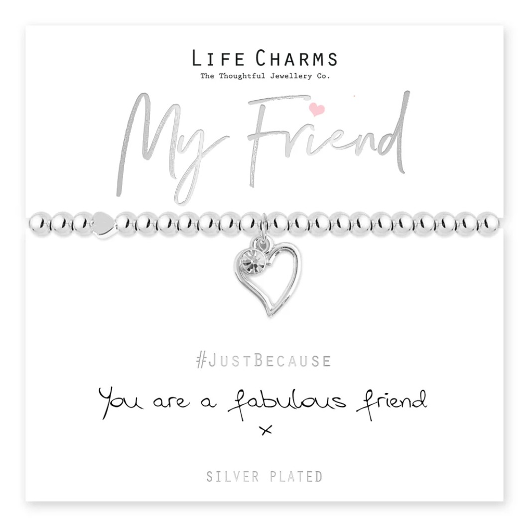 Life Charms Bracelet Fabulous Friend Bracelet