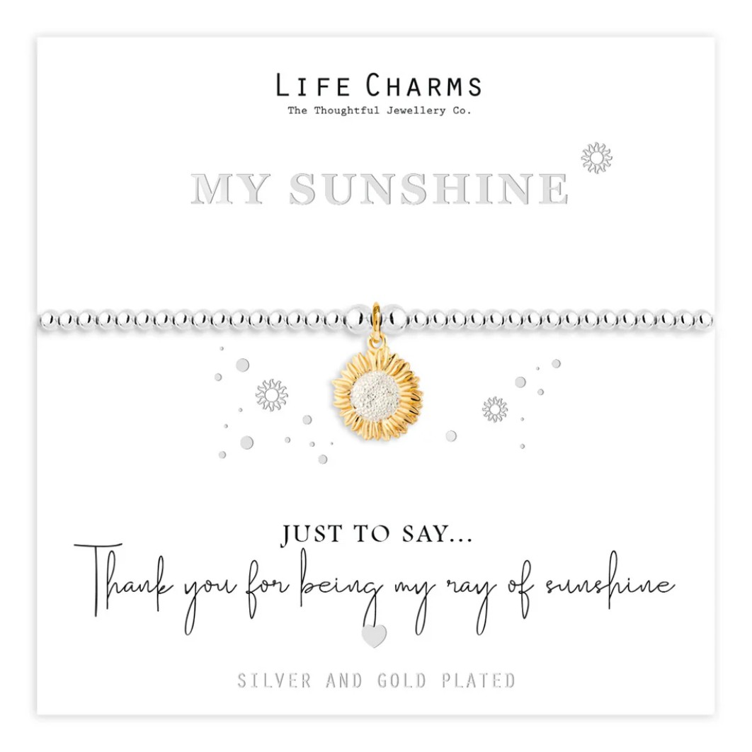 Life Charms Bracelet My sunshine