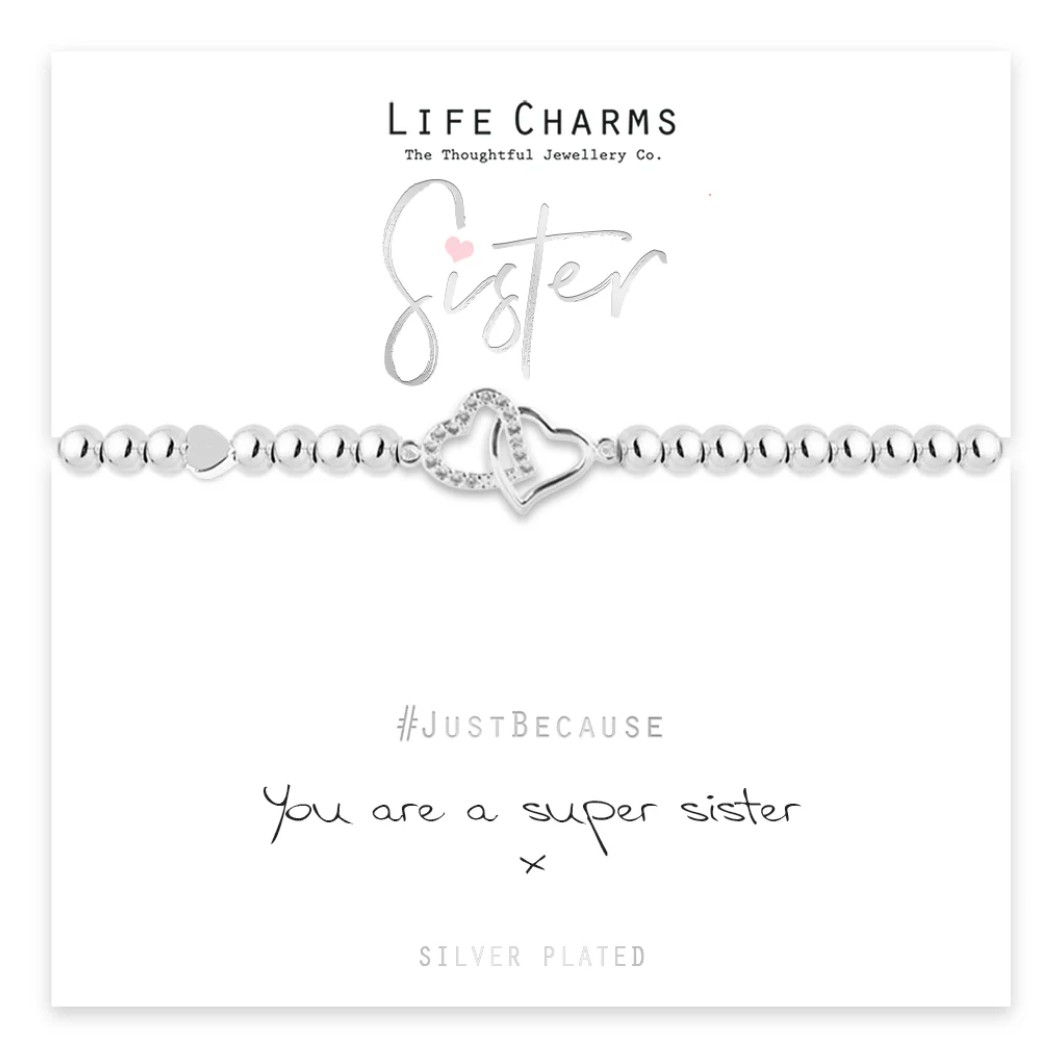 Life Charms Bracelet Sister