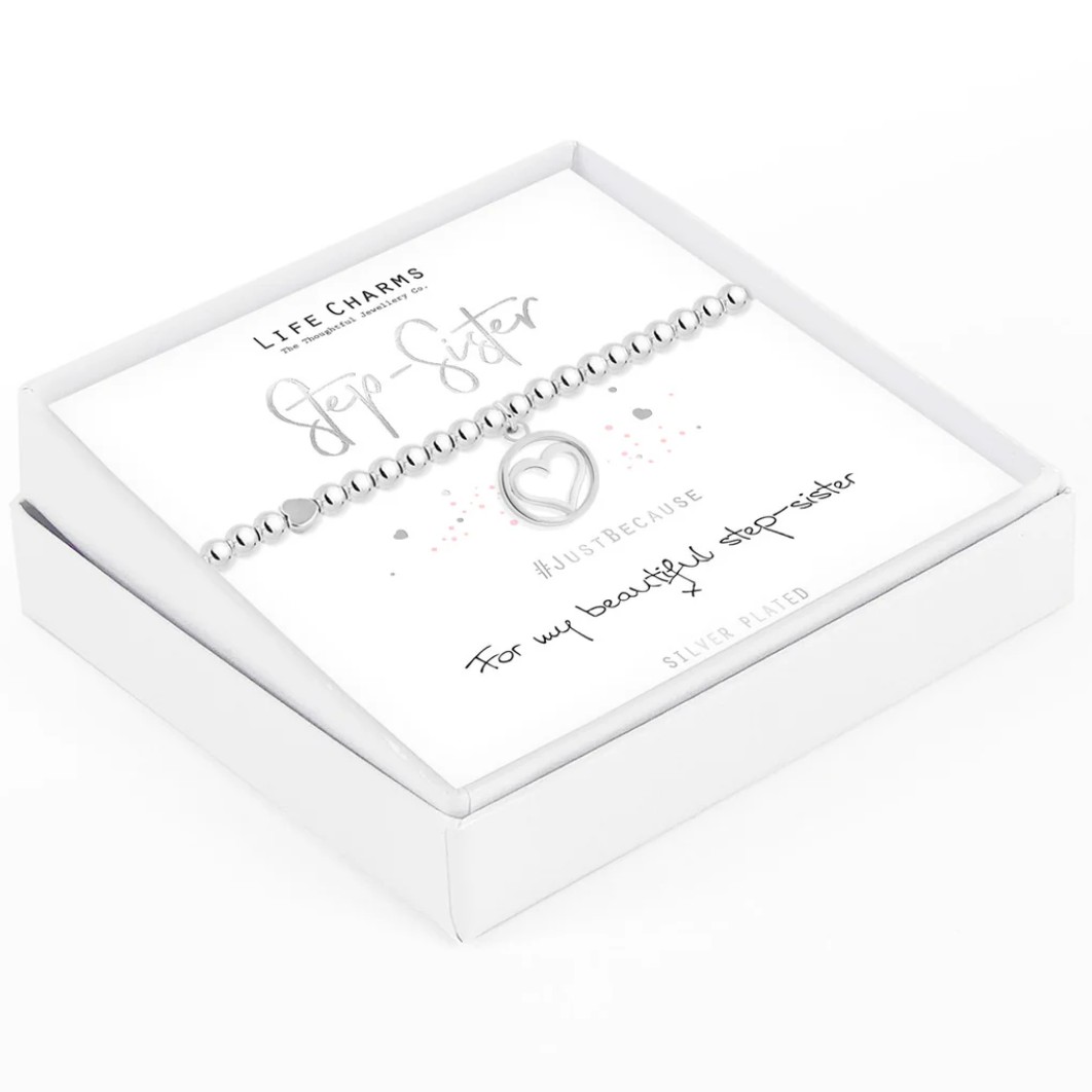 Life Charms Bracelet Step Sister