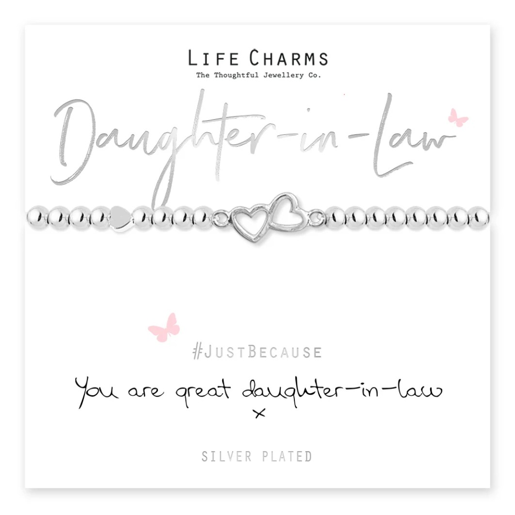 Life Charms Bracelet Daughter-in-Law