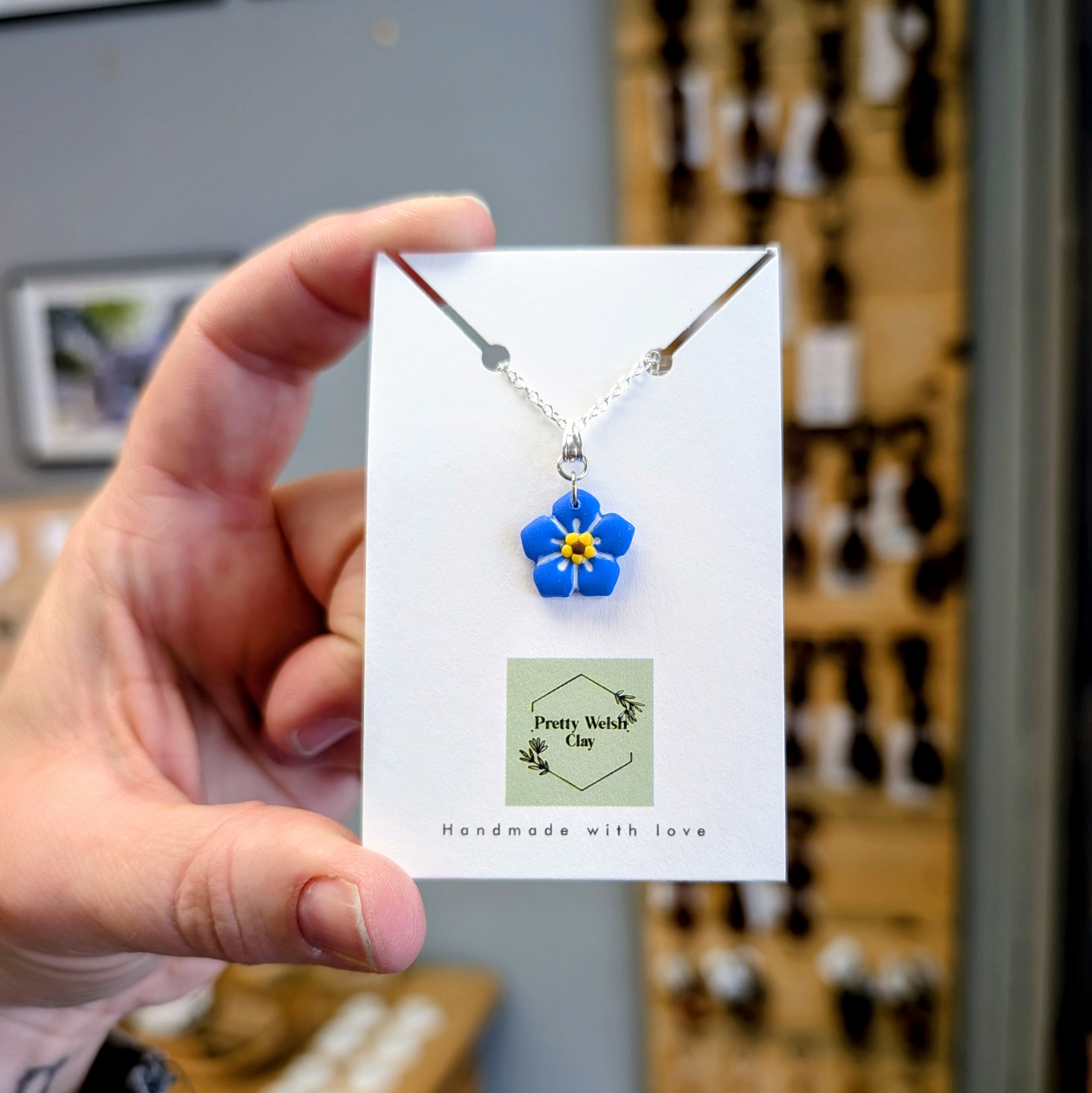 Forget Me Not Necklace