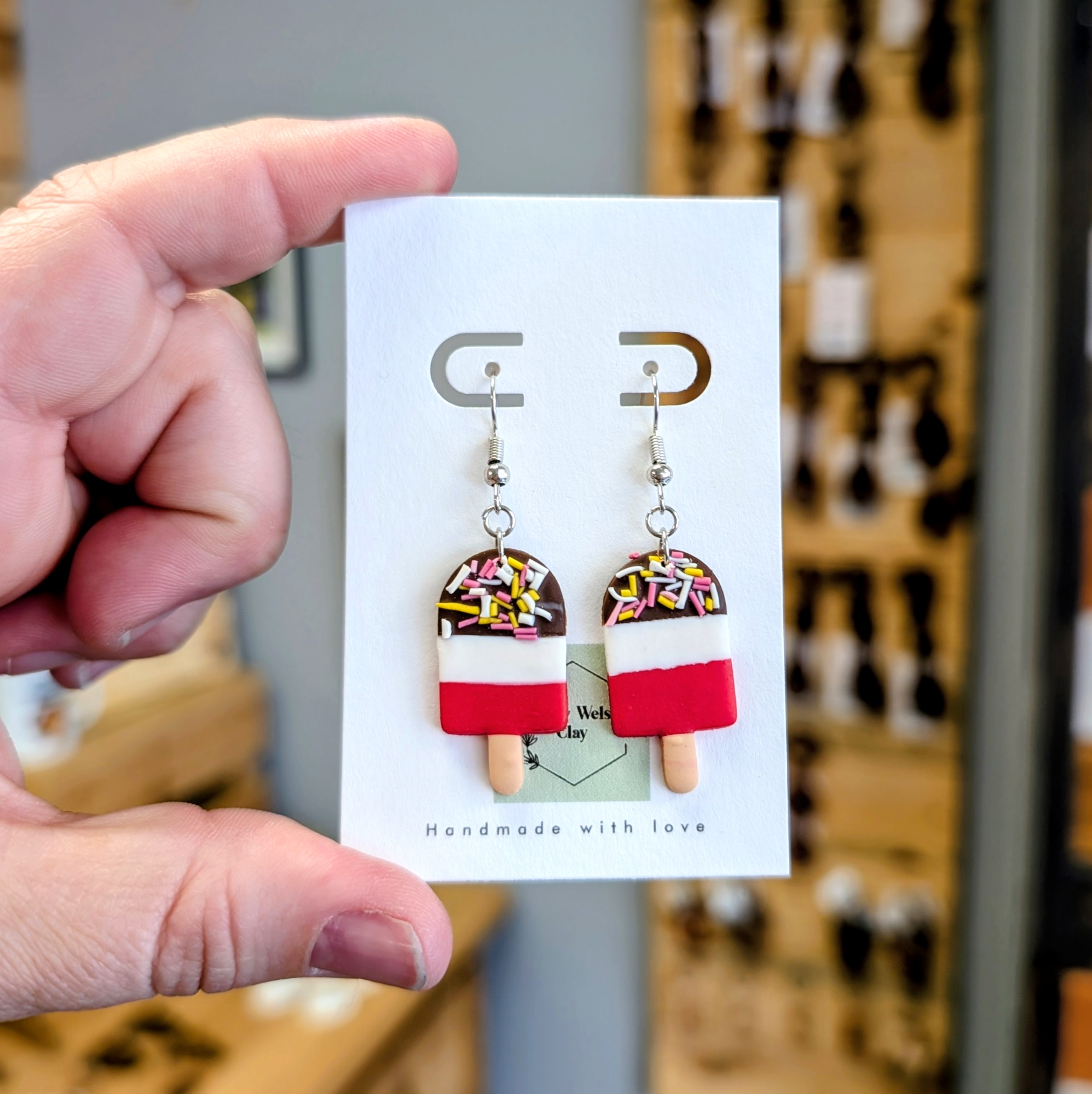 Fab Lolly Drop Earrings