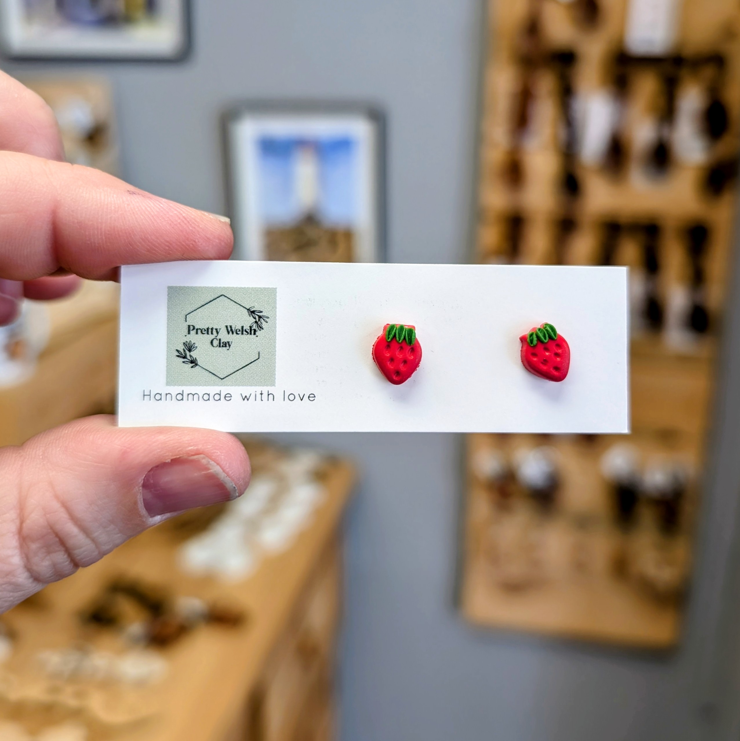 Strawberry Stud Earrings