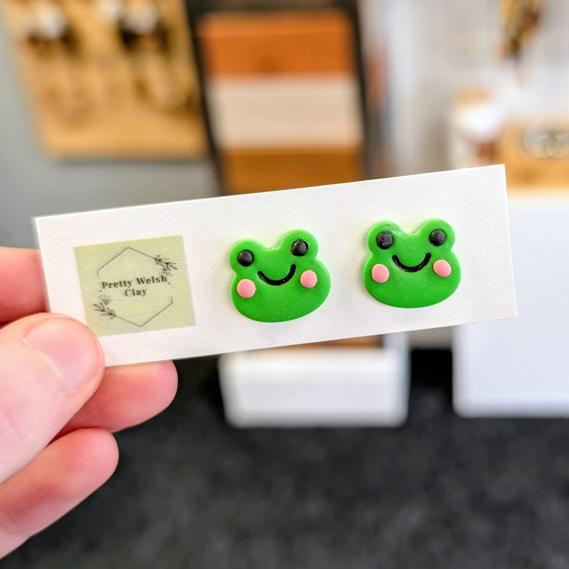 Frog Stud Earrings